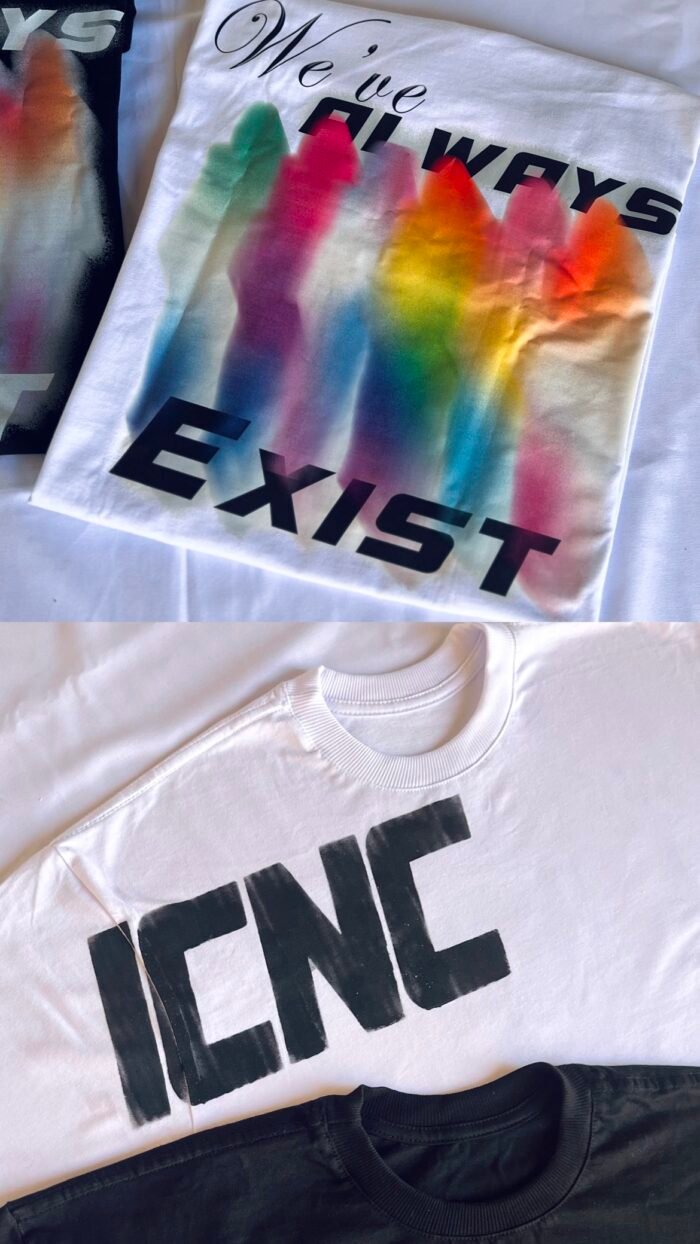 Camiseta Oversized Always Exist Branca